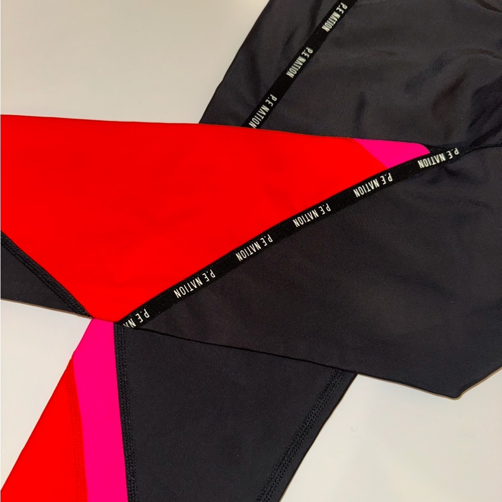 P.E Nation Color Block Leggings NWT - Picture 7 of 7